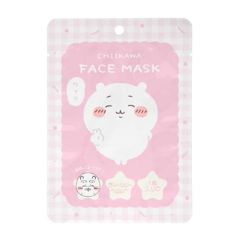 Shobido CW46831 Chiikawa Face Mask Pack of 1