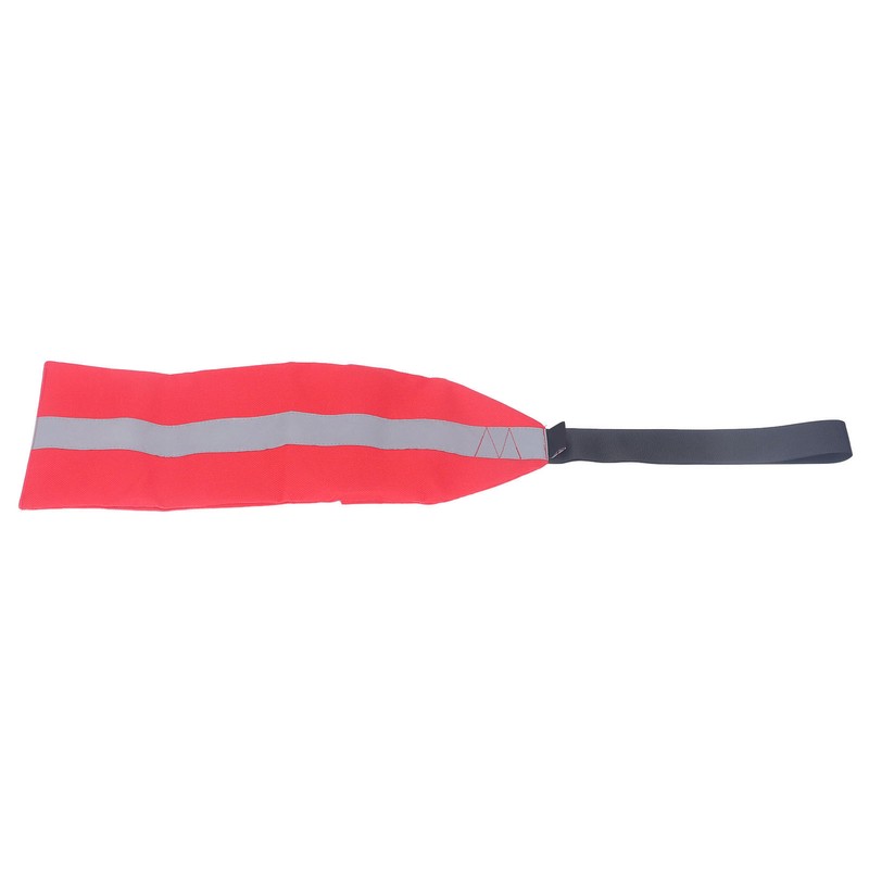 Kayak Safety Flag Multipurpose Oxford Cloth Towing Canoe Red Warning