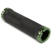 Clarks Vice Lock-On Handlebar Grip Black with Green Anodised End