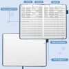 JUBTIC A5 Check Registers for Personal Checkbook, Ledger Transaction Registers