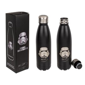 Out of the blue Stormtrooper I Metal Drinking Bottle for Approx. 500 ml Height Approx. 27 cm in Gift Box