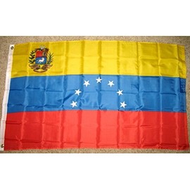 3'x5' Venezuelan 7 Star FLAG of VENEZUELA, 1930-2006 by HISTORIC WORLD FLAGS