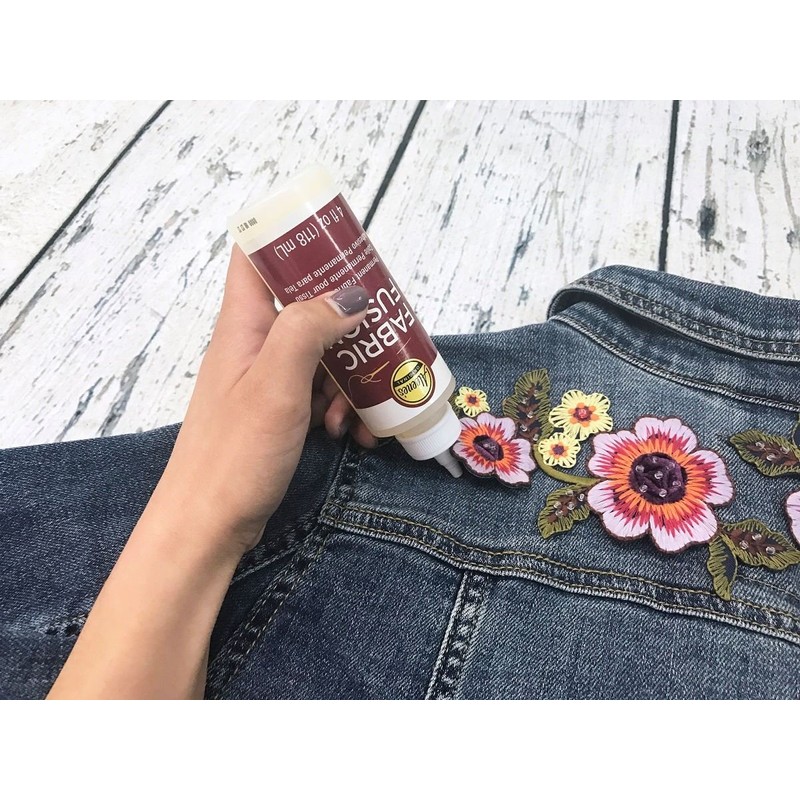 Aleene's Fabric Fusion Glue .66 oz 3-Pack, Nontoxic, Permanent and