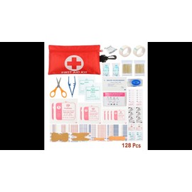 Unbranded 151 Pcs First Aid Kit Medical Emergency Trauma Military Survival Travel Portable