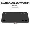 Ahvqevn Rubber Skateboard Riser Pad 1/8 3Mm Pack of 2