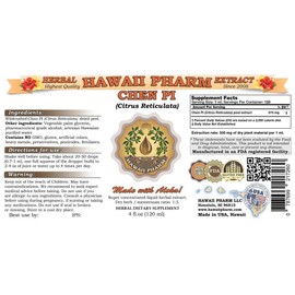 Chen Pi Tincture, Chen Pi, Tangerine (Citrus Reticulata) Peel Liquid Extract, Herbal Supplement 4x4 oz