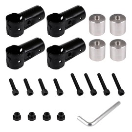 Spacia Pipe for Car Roof Carrier Bar for Uretor Pipe Installation with Aluminum Attachment Aluminum Attachment DIY Making Comfortable for Sleeping in Car, Camping, Fishing, Leisure