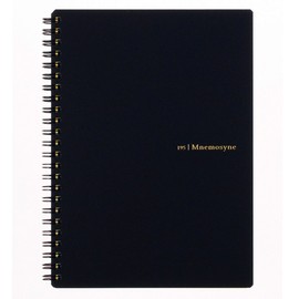 Maruman N195A Mnemosyne Notebook, 0.3 inch (7 mm) Ruled A5