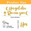 Hosgeldin Ramazan Ramadan Garland, Eid Mubarak Decoration, Ramadan Mubarak Banner,