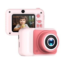1080P Digital Camera 20MP Kids Camera Cute Children Camera Cartoon Kids Selfie Camera for Boys And Girls 4X Digital Zoom 2.0in IPS Screen Dual Lenses Birthday Gift Festival Gift Great Gift for Childeren
