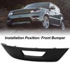 Front Bumper Side Insert Cover Trim Scratch Resistant Shockproof Black