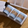 MOZEAL 3" x 8" Hand-Poured Unscented Large Candle, Smokeless Rustic