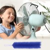 3 Pcs Fan Cleaning Brush Bendable Cobweb Duster - Microfiber
