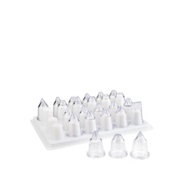 Lacor Acrylic Nozzles Set, White