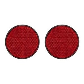 I-MATCH AUTO PARTS Set of 2 Driver Or Passenger Side Rear Bumper Cover Reflector For 2008-2020 Toyota (Highlander - Highlander Hybrid - Sequoia) 819100E030 TO2830103