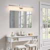 KAISITE Brushed Nickel Vanity Light for Bathroom Above Mirror 39