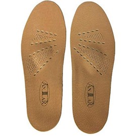 Antar AT53502 37 Leather Orthopaedic Insoles with Longitudinal and Transverse Arch Support, Size 37, 600 g