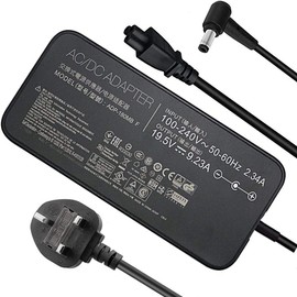 19.5V 9.23A 5.5 * 2.5mm 180W Laptop AC Adapter Compatible for Asus ADP-180MB F, FA180PM111 G750JM G750JS G750JW G750JX G751JL G751JM G750JW-DB71 G752VL G752VT G-Series Laptop