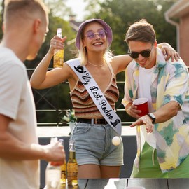 TxscOxwP1 My Last Rodeo Sash - Let’s Go Girls Western Cowgirl, Bridal Shower Bachelorette Party Decorations Accessory, Nashville Bride Sash, Engagement, Wedding Party Favor