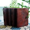 Jaald 18 cm Dragon Leather Journal Blank Grimoire Leather Diary