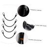 COHEALI 4pcs Elastic Straps with Hooks for Trucks Bikes and