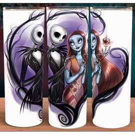 Unbranded Nightmare Before Christmas  Jack Skellington Mug Cup Tumbler 20oz