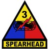 US Army 3rd Armored Division (Spearhead) Sticker Decal