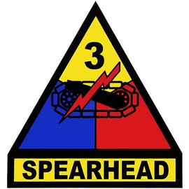 US Army 3rd Armored Division (Spearhead) Sticker Decal