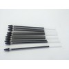 Pack of 10 Black Ink Ballpoint Pen Refills by Janrax