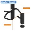 LIANTRAL 5 Gallon Water Bottle Holder, 3 Tiers Black Double