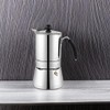 Cuisinox Amore Stainless Steel Stovetop Espresso Coffee Maker, 4-Cup (6