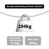 2mm Wire Rope Set 50m, 304 Stainless Steel Heavy Duty