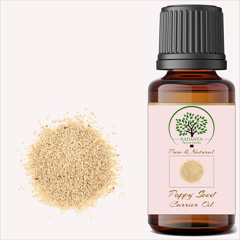 RADANYA Ayurveda RADANYA Ayurveda Poppy Seed Carrier Oil 100% Pure