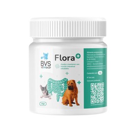 Barakaldo Vet Shop Flora Plus für Hunde, hilft bei der Erhaltung einer ausgewogenen und gesunden Darmflora bei Ihrem Haustier, 1 Stück x 15 g