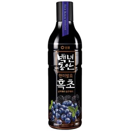 SEMPIO Black Rice Vinegar Drink Blackberry & Blueberry – Fermented Brown Rice, Vegan, Naturally Concentrated Mix for Salad Dressings, Desserts & Sauces. Non-Sugar, Non-Artificial (30.4 fl oz / 900mL)