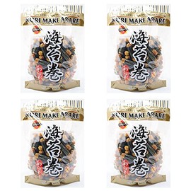 JFC - Nori Maki Arare (rice crackers wrapped in seaweed) 5 Oz (Pack of 4)
