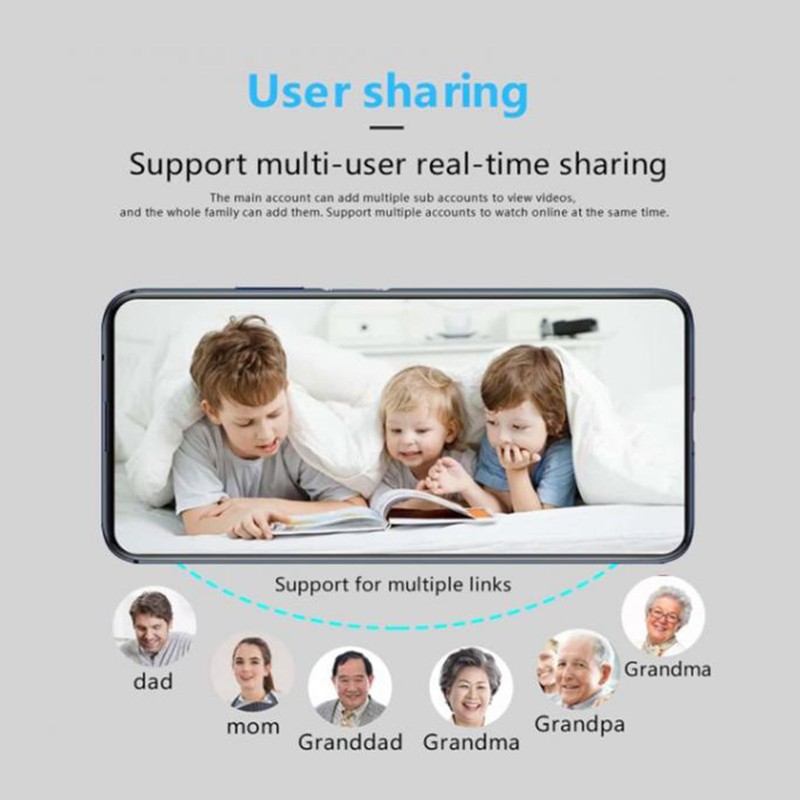 Mini WiFi Camera 1080P HD Night Vision Motion Detection Remote