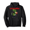 Valentines Day Dinosaur T-Rex Boys Valentine Kids Lovesaurus Pullover Hoodie