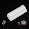 uxcell 2Pcs Epoxy Gun Adhesive Cartridge, 122mm Plastic Resin Mixer