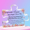 SMARGO Nana Gifts from Grandchildren, Acrylic Plaque Gifts for Nana,