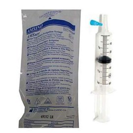 Catheter Tip 60 ML Syringe with Tip and Small Tube Adapter