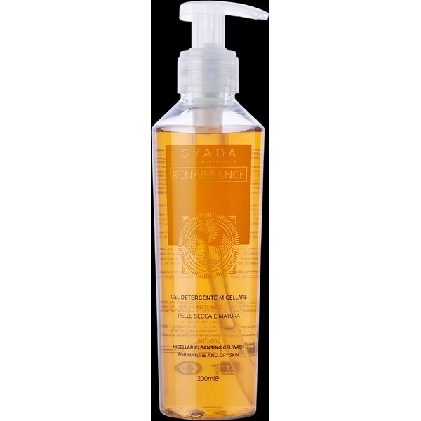 Gyada Cosmetics RENAISSANCE Anti-Age Micellar Cleansing Wash Gel, 200 ml