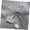 BIUDECO Shower Cap Set Towel Bathing Cap for Dry Hair