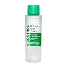 NINELESS-A-Control Azelaic Acid Toner 150ml | Tónico Facial Exfoliante con Ácido Azelaico, AHA (Glicólico y Láctico), Niacinamida y Ácido Hialurónico 