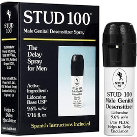 Stud 100 Male Genital Desensitizer Spray 0.44 oz (Pack of 6)