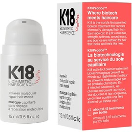 Tudor K18 Leave-In Repair Hair Mask Treatment to Repair Dry or Damaged Hair - 4 Minutes to Reverse Hair Damage from Bleach, Color, Chemical Services and Heat 3 pack