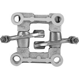 Trkimal Rocker Arm Bracket Rocker Arm Camshaft Holder Holder Replacement Suitable for GY6 50cc 60cc 70cc 80cc 139QMB Chinese Scooter Moped Mountain Go Kart (64 mm Valves)