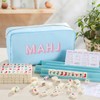 Mini American Mahjong Tile Set Include 160 0.8 Inch Mahjong