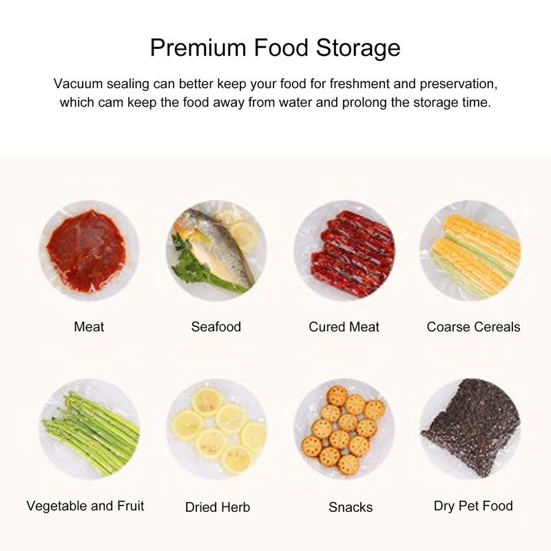 Vacuum Sealer Automatic Food Storage Air Vacuum Sealing Machine for