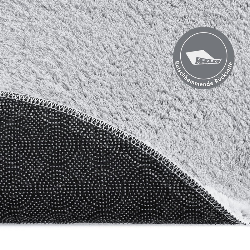 andiamo Arezzo Soft Bathroom Rug - Bath Mat Non-Slip Machine